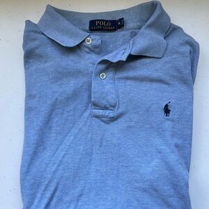 Ralph Lauren Men's Light Blue Polo Shirt